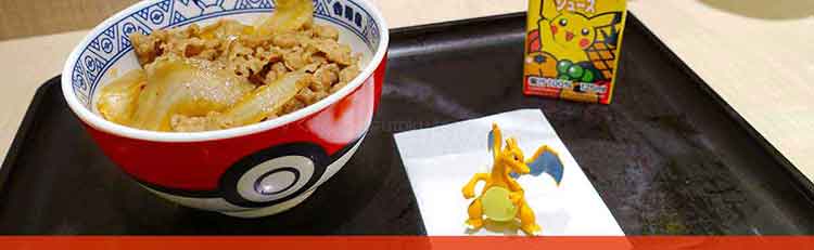 吉野家×ポケモン]初コラボで登場の『ポケ盛』牛丼を買ってみた